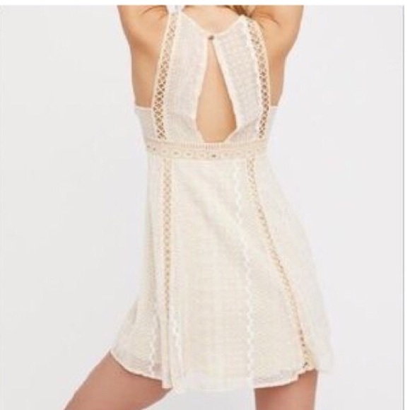 Free People “Wherever you go”  ivory dress - Picture 3 of 6